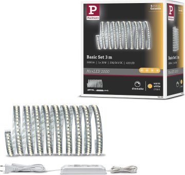 Paulmann Paulmann MaxLED 1000 Osnovni set LED trakovi 3m toplo bel 2700K