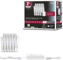 Paulmann Paulmann MaxLED 1000 COB LED trak 1.5m - Zatemljiv, hladno bel (6500K)