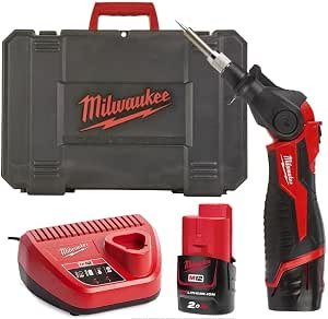 Milwaukee Milwaukee M12 SI-201C akumulatorski spajkalnik (z akumulatorjem in polnilcem)