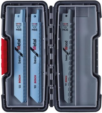 Bosch Bosch Professional 15-delni set listov za sabljasto žago (les/kovina)