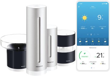 Netatmo Netatmo Pametna vremenska postaja z merilnikom vetra in dežja