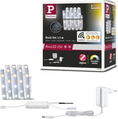 Paulmann Paulmann 78868 MaxLED 250 LED trak Smart Home Zigbee, 1,5m, IP44, 8W, 405lm, srebrn