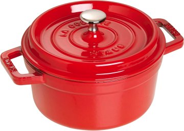 Staub STAUB Cocotte Gusseisen lonec, okrogel 20 cm, 2,25 L, češnjevo rdeč