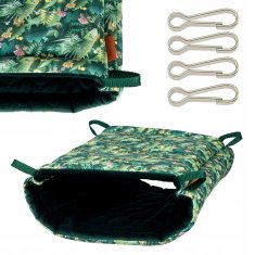 VISECKA MREŽA Klet TUNEL HIŠA Glodavci Morski prašiček Degu 36×30 cm ZELENA