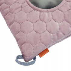 VISEČA MREŽA z minko TUNELL HIŠA Glodalec Morski prašiček Degu 30×30 cm ROZA