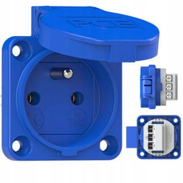 PCE 104-0B Zaščitni pin vtičnice 16A 230V