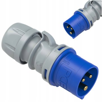 PCE 023-6TT Prenosna vtičnica SHARK TT 32A 3P 230V 6h