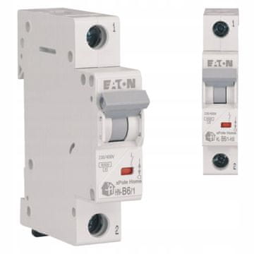 Eaton Preobremenilno odklopnik 1P B 6A 6kA HN-B6/1