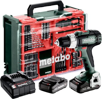 Metabo Metabo BS 18 L Set Akumulatorski vrtalnik/vijačnik 18V, 60 Nm