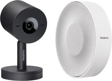 Netatmo Netatmo Pametna notranja kamera Advance + Sirena, AI prepoznavanje obraza, 2K