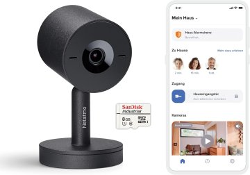 Netatmo Netatmo Pametna notranja kamera Advance, AI prepoznavanje obraza, 2K HDR