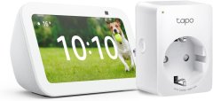 ECHO Amazon Echo Show 5 (3. Gen.) Smart Display, bela + TP-Link Tapo P110MA pametna vtičnica