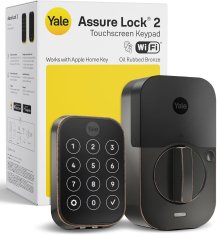 Yale Yale Assure Lock 2 Plus pametna ključavnica - Oil Rubbed Bronze, Apple Home Keys