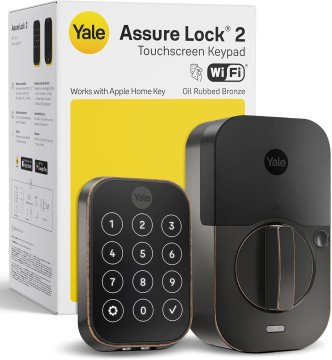 Yale Yale Assure Lock 2 Plus pametna ključavnica - Oil Rubbed Bronze, Apple Home Keys