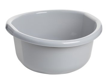 PRAKTYCZNA PLASTIČNA POSODA Z UŠESI 25L SIVA -JAG