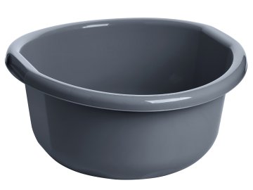 PRAKTYCZNA PLASTIČNA POSODA Z UŠESI 30L TEMNO SIVA -JAG
