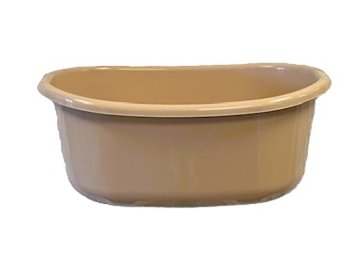 OVALNA PLASTIČNA SKLEDA Z ROKAMI 12L ZA LATTE -JAG