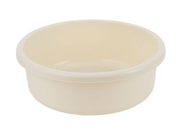 Bentom OKROGLA PLASTIČNA POSODA 41 CM 13,5 L SMETANA - BEN