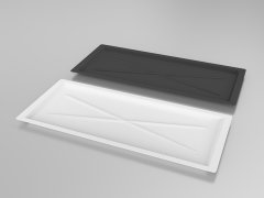 STOJALO ZA SUŠILNI ROČNIK 55 550X240 BELA -MET