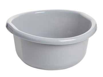 PLASTIČNA POSODA Z UŠESI 8L SIVA -JAG