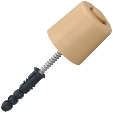 OMEJEVALNIK, ODBIJAČ, ZAVORA VRAT, GUMA, BEŽ, 43 MM, TL, MALA