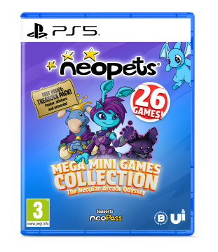 Fireshine Games Neopets: Mega Mini Games Collection - The Neopian Arcade Odyssey - Day 1 Edition (Playstation 5)