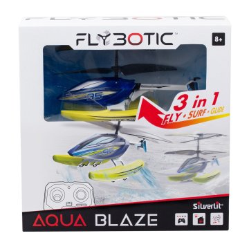 Northix Flybotic radijsko vodeni helikopter Aqua Blaze, 22 cm