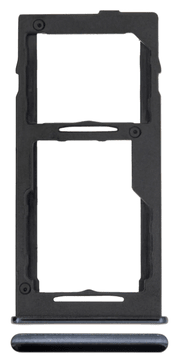 Držalo za SIM kartico za Samsung Galaxy A42 5G (A426) črne barve