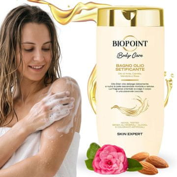 sarcia.eu Biopoint VLAŽILNO kopalno olje, GLADILNO olje za telo 400ml
