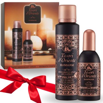 sarcia.eu Tesori d'Oriente Hammam DARILNI SET ženske kozmetike ZA DARILO - toaletna voda, deodorant