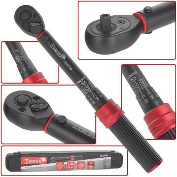 Momentni ključ 1/4" 5-25Nm TVARDY (20)