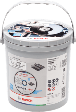 Bosch ev standardni rezalni disk za kovino 125 mm x 1,0 mm x 22 mm, vedro 100 kosov