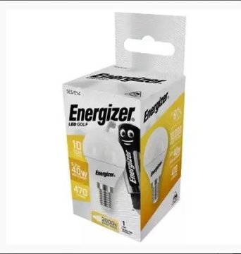 Energizer E14 LED kroglična žarnica 40W topla barva