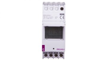 Digitalni časovnik, 1-kanalni, 16A, 230V AC, dnevni/tedenski, ETICLOCK-1 002472011