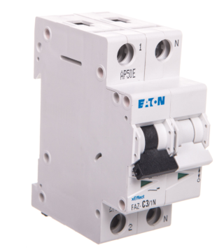 Eaton Odklopnik 1P+NC 3A 15kA AC FAZ-C3/1N 278664