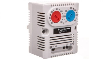 Schneider Termostat ClimaSys z dvojnim kontaktom F (NA NC) NSYCCOTHDF