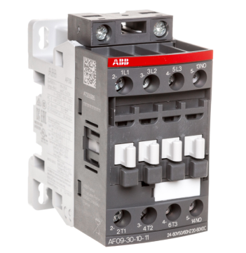 ABB Kontaktor 9A 3P 4kW 24-60V AC 20-60V DC 1Z 0R AF09-30-10-11 1SBL137001R1110