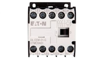 Eaton Močnostni kontaktor 6A 3P 24V DC 0Z 1R DILEEM-01-G(24VDC) 051650