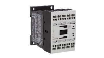 Eaton Močnostni kontaktor DILM12-01(24VDC)-PI DILM 3P 380 V 400 V 5,5 kW 1R 24 V DC vtični 199248