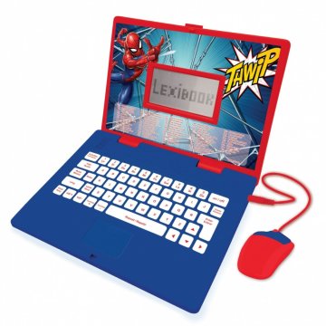 Lexibook Lexibook Spider-Man izobraževalni laptop, dvujezični (SL/ANG), 124 aktivnosti