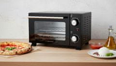 Esperanza Esperanza EKO007N mini pečica Calzone 10l 800W, črna