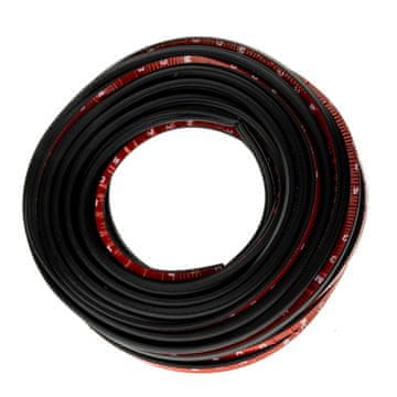 Gumijasto tesnilo za avtomobilska vrata in prtljažnik, tip L, 12x8 mm, 25M