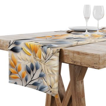 NAMIZNI TEKNIK MAT GLADEK 40x180 POMARANČNI LISTI 002