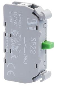 Stikalo z vklopnim kontaktom SP22-10-1 zeleno