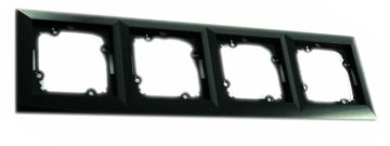 ABEX Pearl črna mat - okvir 4 RA-4P