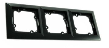 ABEX Pearl črna mat - okvir 3 RA-3P