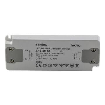 Zamel Tanek LED napajalnik 20W 12V DC - ZNS-20-12