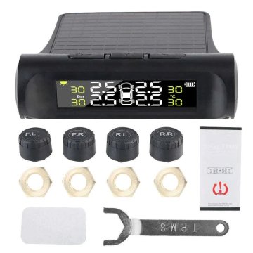 KJB Solarni sistem TPMS za tlak in temperaturo pnevmatik, C zunanji senzorji