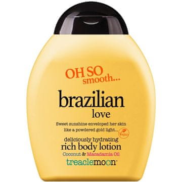 Milton TREACLEMOON Brazilian Love Rich vlažilni losjon za telo s kokosom in makadamijinim oljem 250 ml