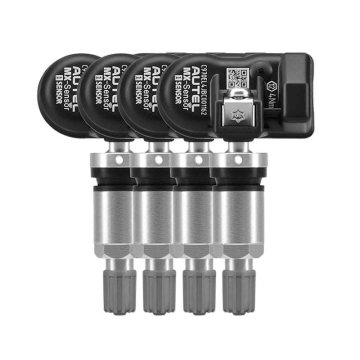 KJB Programabilni TPMS senzorji s kovinskim ventilom, 315 in 433 MHz, 4 senzorji s kovinskim ventilom